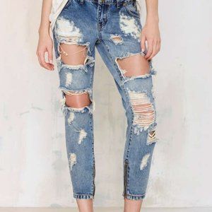 One Teaspoon Trashed Freebirds Jean